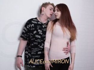 ALICEandMIRON