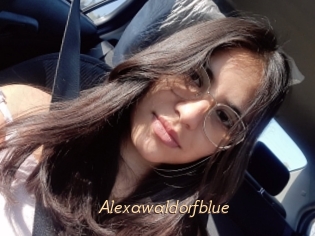 Alexawaldorfblue